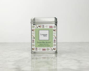 Louisa May Alcott Tea - Loose Leaf Tea.. The perfect Literary gift, Mothers Day Gift for Tea Lover, Book Lover or Bibliophile! Earl Grey