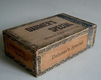 Vintage CIGAR BOX Dahmer's Special AMULREE On, Canada