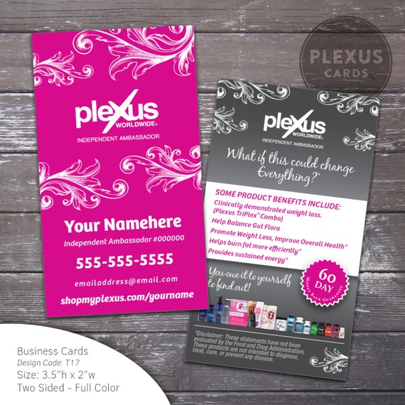 Plexus Business Card Design Fancy PRINTED & by PlexusCards