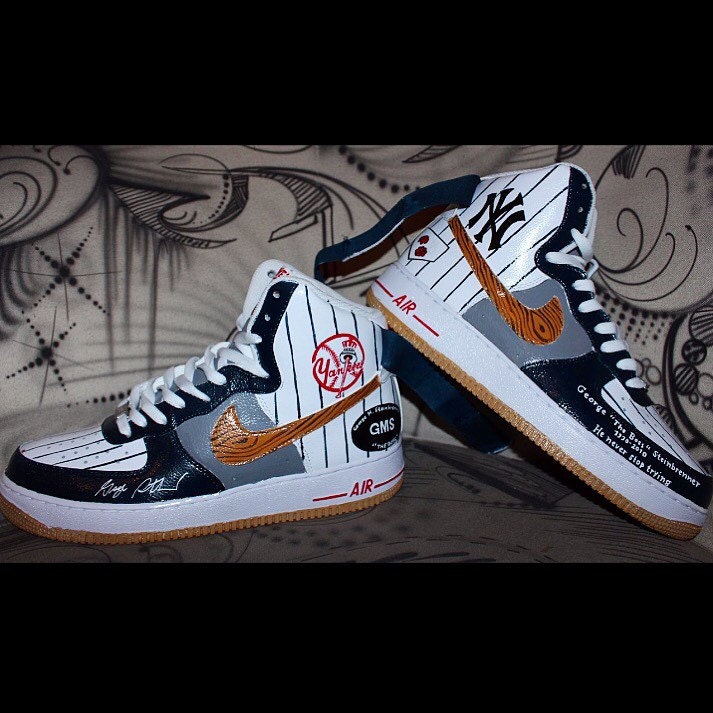 custom painted nike air force 1