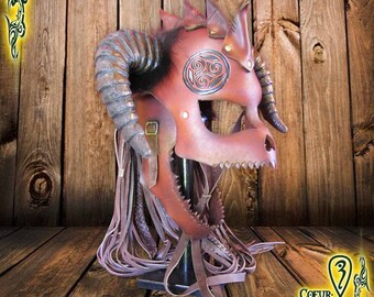 Larp Helmet Mercenary of Abyss