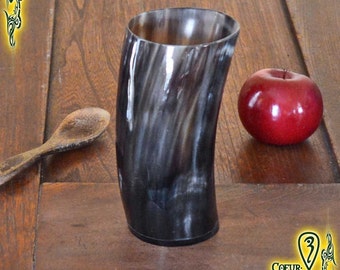 Drinking Horn Cup 300ml black