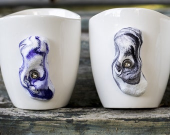 Rock Climbing Mug Set of 2 Swirl