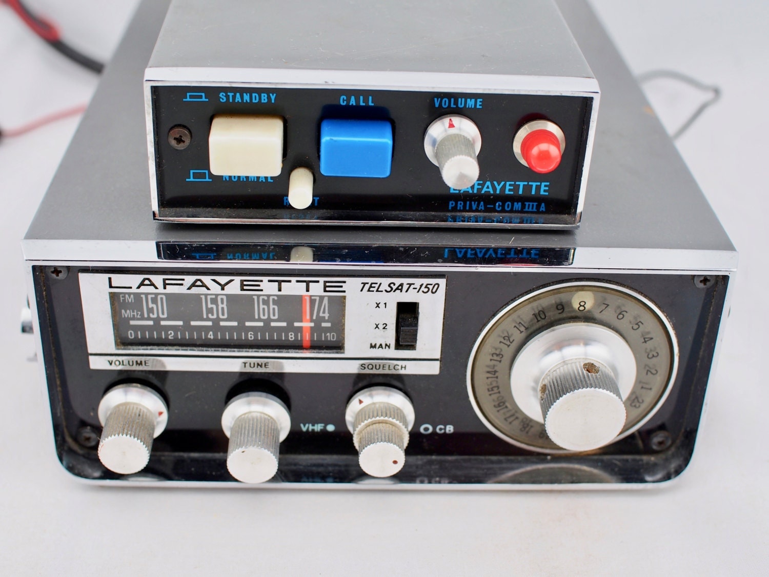 Vintage Lafayette TelSat 150 CB Radio LaFayette Preva-Com III