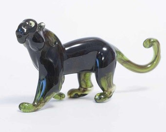 Panther figurine | Etsy