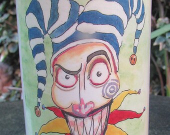 Evil Clown Glass
