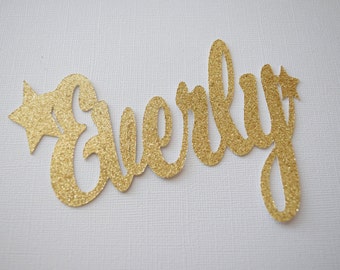 Personalized Cake Topper, Name Cake Topper, Birthday Cake Topper, Baby Shower Cake Topper, 1st Birthday Cake Topper