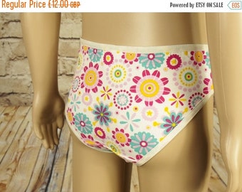 Babyhug 100% Cotton Panties Floral & Polka Dots Print Pack of 3 - Multicolour