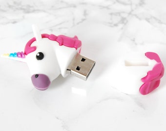 Unicorn USB 2.0 flash drive 8Go - Unicorn Flash Drive - Unicorns Flash Drive - Unicorn USB Key - Unicorn Flash Drives - Unicorn Stationery