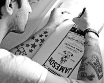 Hand Drawn Illustration Commission (Black and White)