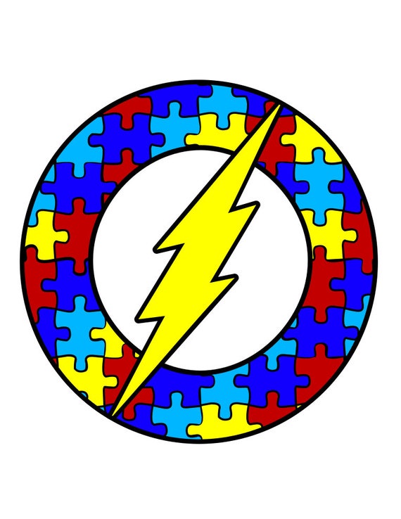 Download Autism Awareness - Puzzle Pieces - Superhero Logos - svg ...