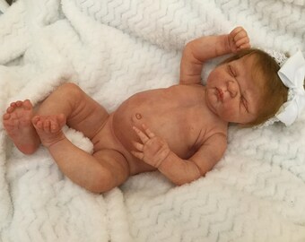 Reborn full body Maggie girl realistic baby