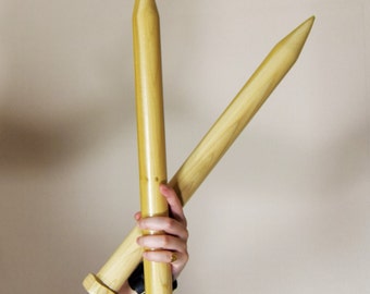 Giant Knitting Needles 40 mm diameter Jumbo Big needles. Extreme knitting needles for your chunky knitting. 50 cm in length.