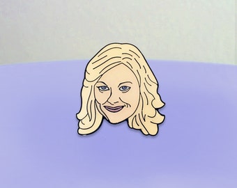 Leslie Knope Enamel Pin
