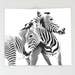 Zebra Blanket Bedroom Decor Black And White Blanket Sofa