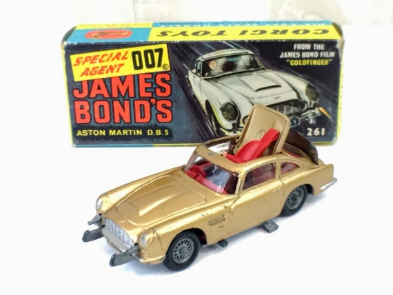 james bond aston martin toy car value