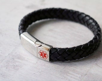 Medical Id bracelet - medical alert - medical alert bracelet
