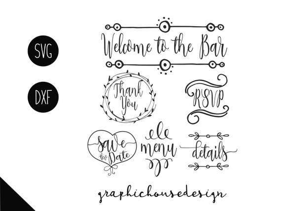 Download wedding svg welcome to the bar svg save the date svg