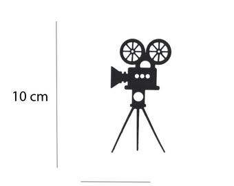 Movie Film Reel Die Cuts 96 units