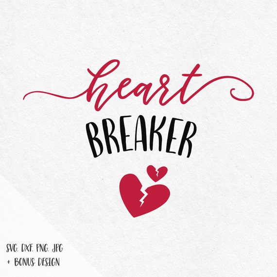 Download Heart Breaker Svg file Svg Heart valentine svg love svg
