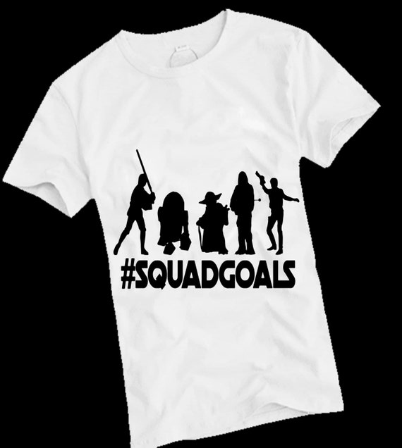 Download Squad Goals-Vinyl Decal-Star Wars-DIY Iron On Vinyl