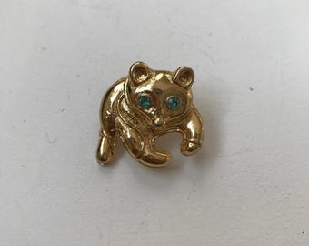 Cute vintage animal brooch