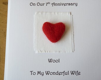  Wool  anniversary  Etsy