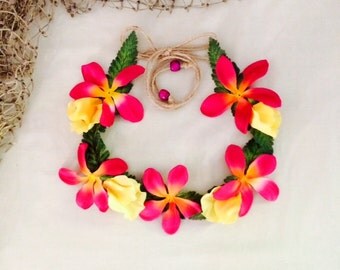 Moana flower crown