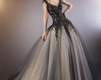 Steampunk Victorian Custom Lace Wedding Dress Bride CHRISST