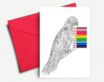 Coloring cards | Etsy Coloring cards | Etsy