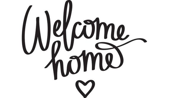 welcome home printable quote picture pic photo frame wall art