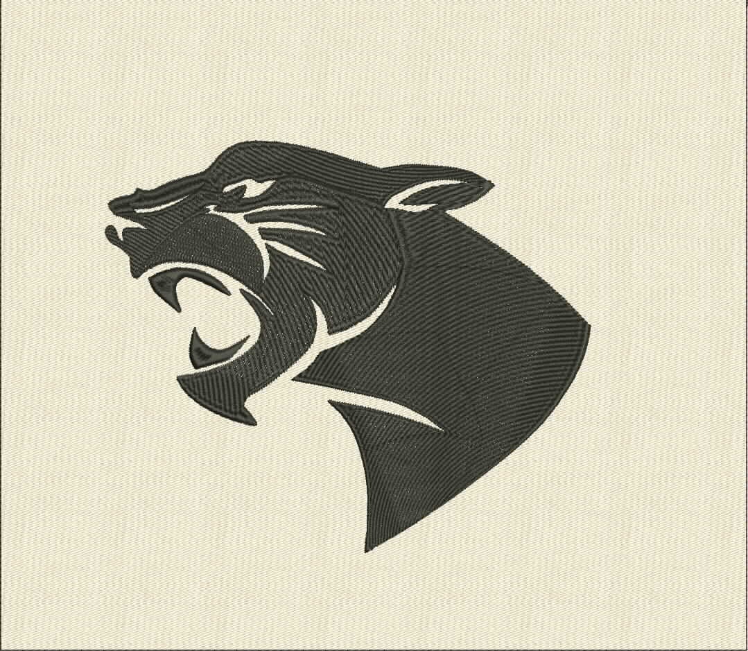 Moks89 Panther Machine Embroidery Design in formats: jef dst