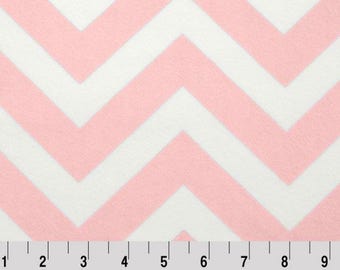 Pink Chevron Fabric Etsy