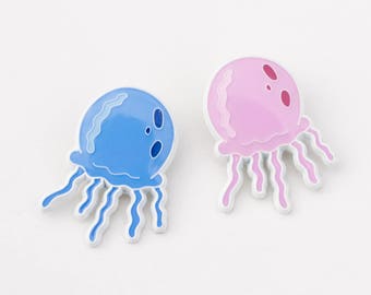 Jellyfish pin - Spongebob pin soft enamel