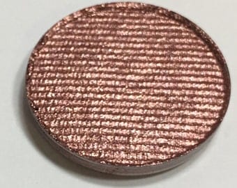 ROSIE'S GOLD- Pressed Eyeshadow Pigment - shimmer deep pink / red with gold reflects