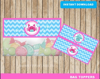 Soccer bags toppers printable Soccer treat bags toppers