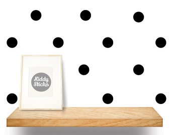 Polka Dot Confetti Wall Stickers / Decals - 3 Sizes & 21 Colours Available - FREE UK POSTAGE