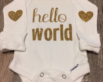 Hello World Onesie