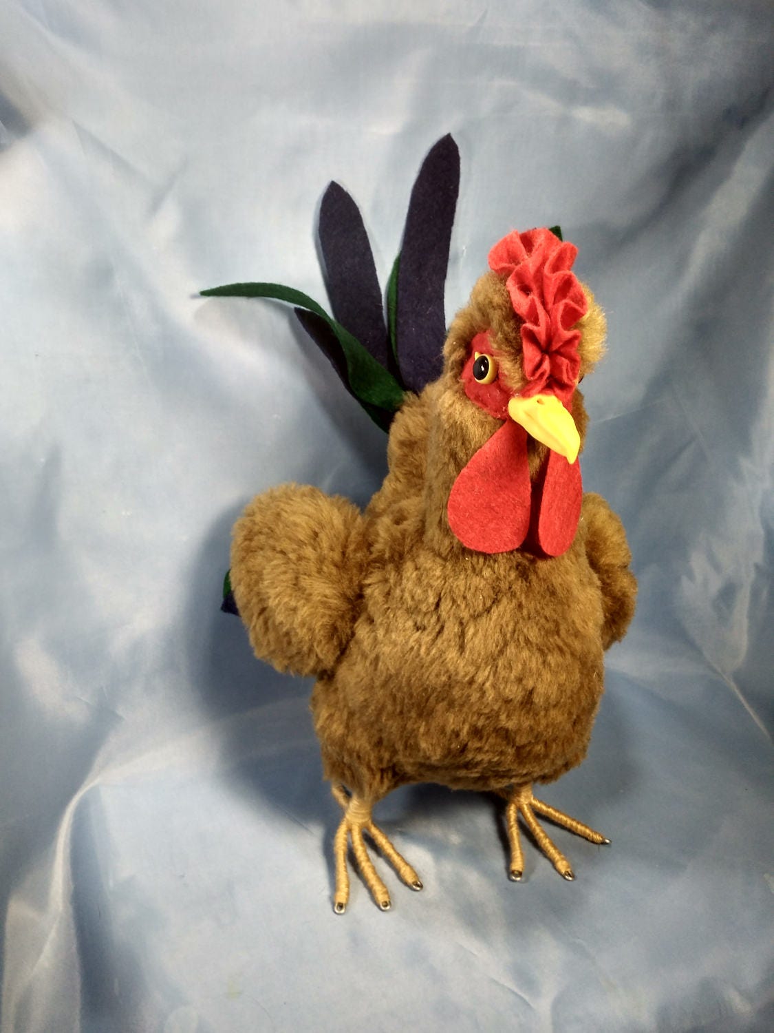 Rooster Stuffed Animal Rooster toy Rustic home decor Farm