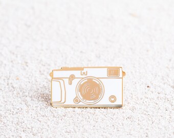 Camera Enamel Pin