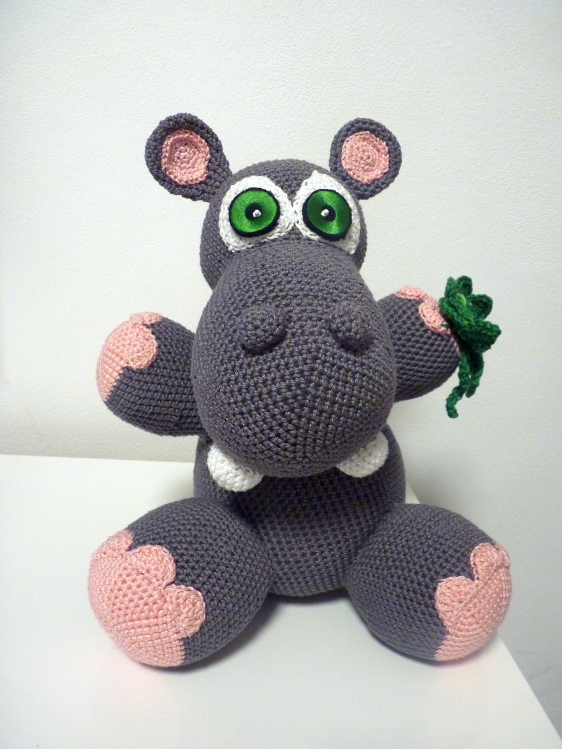 Embroidery Eyes White Sparkle 3cm For Crochet Toys Sewn Animal