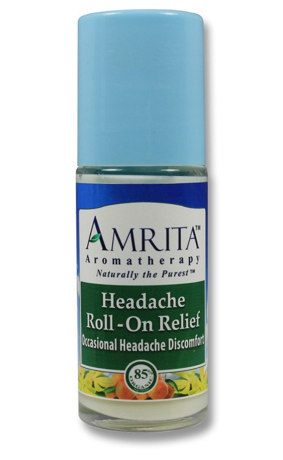 Headache RollOn Relief Natural Painkiller with Essential