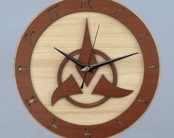 Star Trek Clock / Klingon Clock