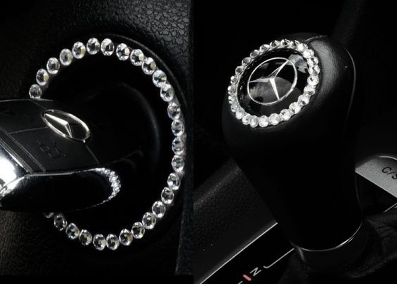 Swarovski Crystal Car Decal Auto Accessory Vehicle