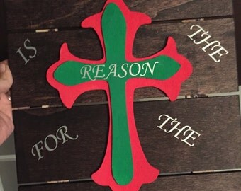 Items similar to Wood Christmas Sign on Etsy