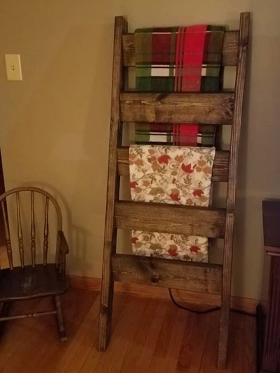 Handcrafted Blanket Ladder