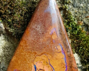 Australian boulder Opal pendant