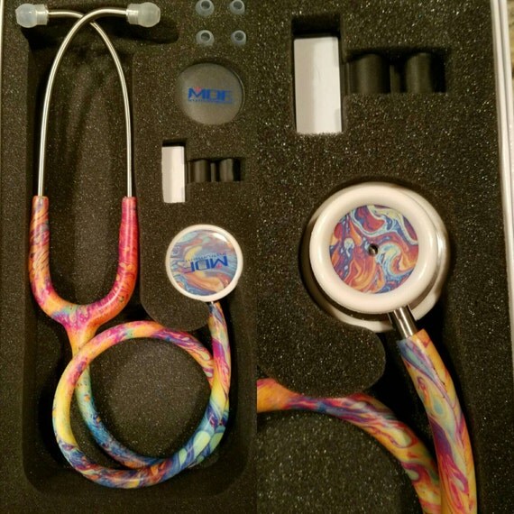 Tie Dye MDF MD One Stethoscope