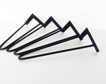 1/2" Hairpin Legs Set of 4, Any Size, Free Shipping