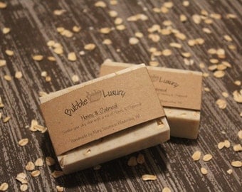 Goats Milk Soap, Honey Oatmeal, Honey, Oatmeal